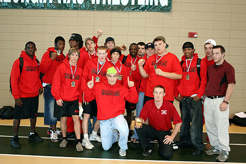 The Darton Wrestling Team Placed First at the EGC Bobcat Invitational Tournament
